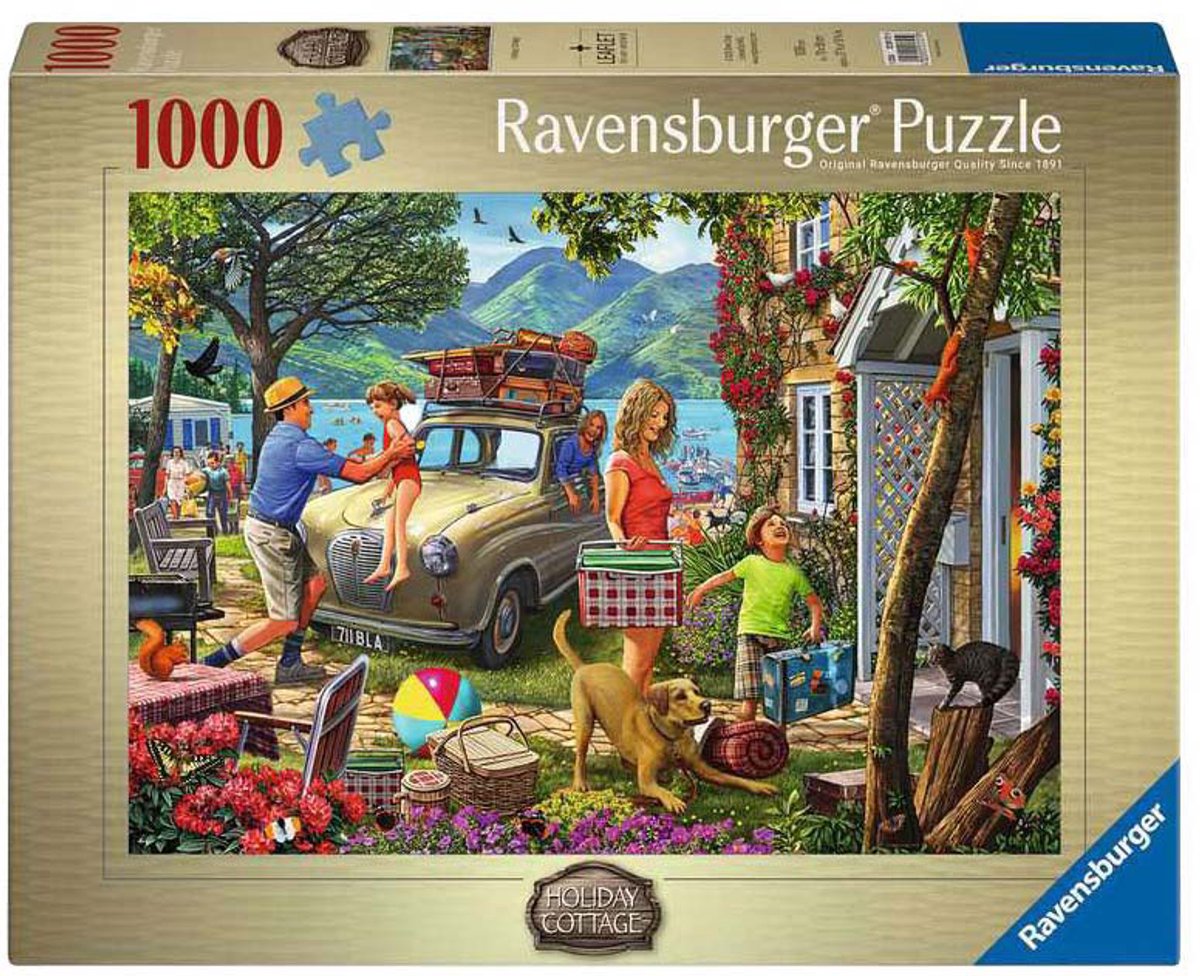 Ravensburger – holiday cottage – legpuzzel – 1000 stukjes