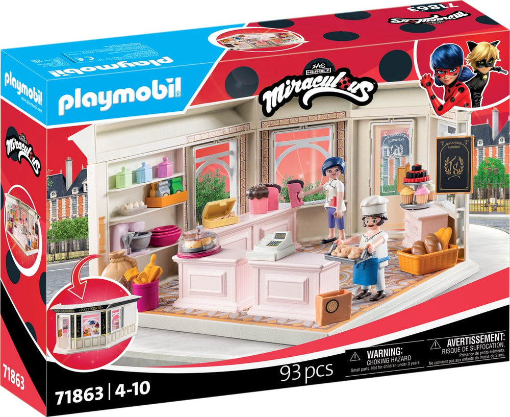 Playmobil miraculous franse bakkerij -71863
