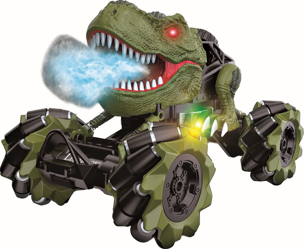 Lexibook crosslander® tirex, multidirectionele drift met licht- en dino-geluidseffecten