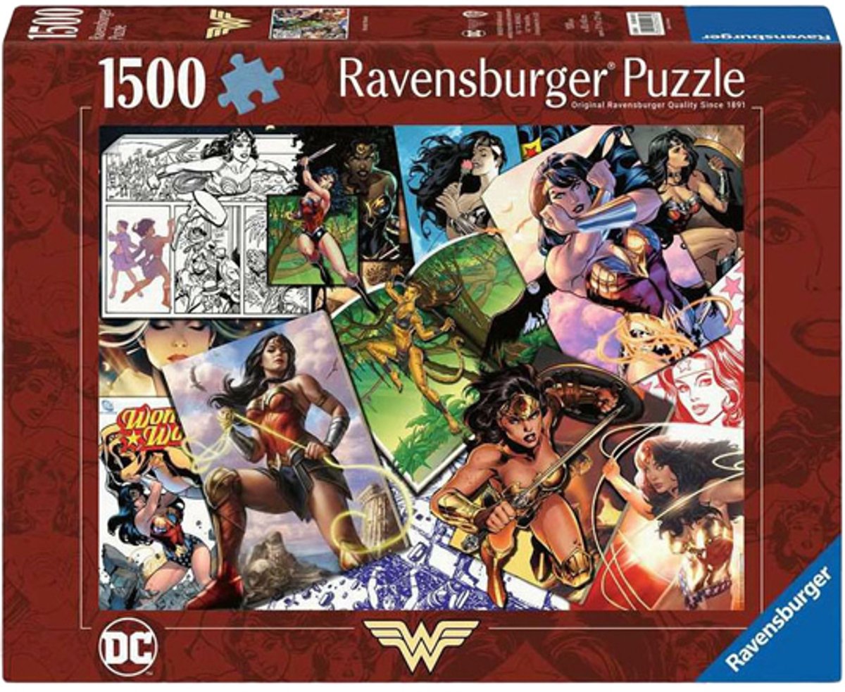 Ravensburger legpuzzel wondervrouw, 1500st.