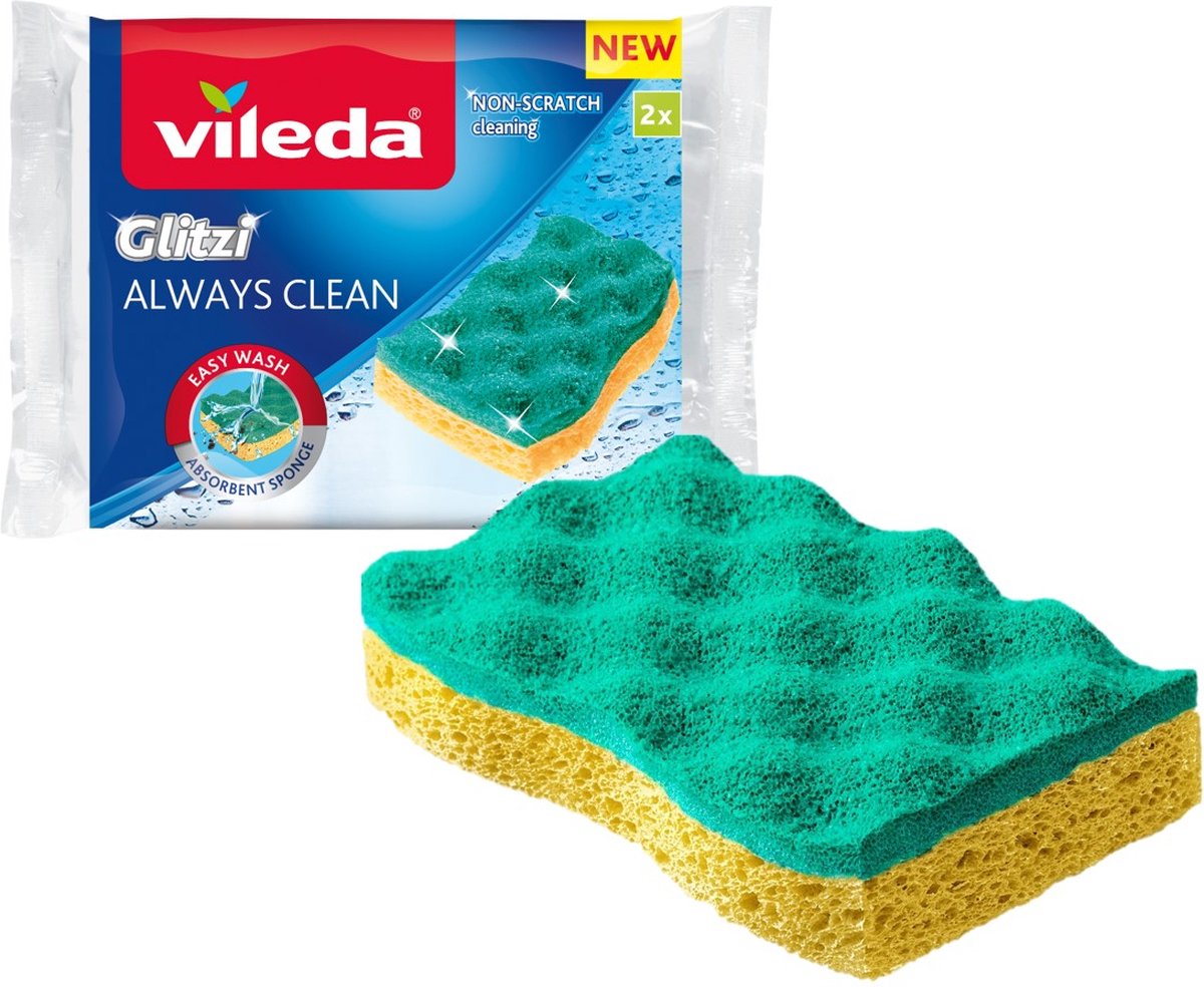 Vileda glitzi altijd schoon x2