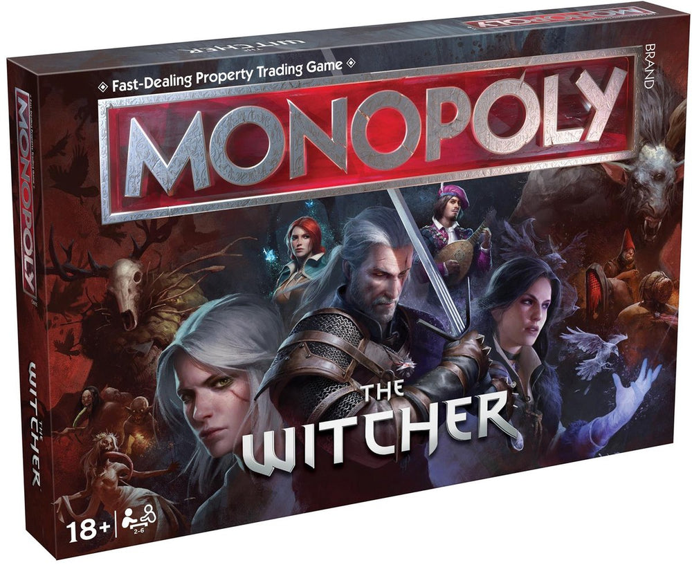 Monopoly winning moves - bordspel - the witcher - engels