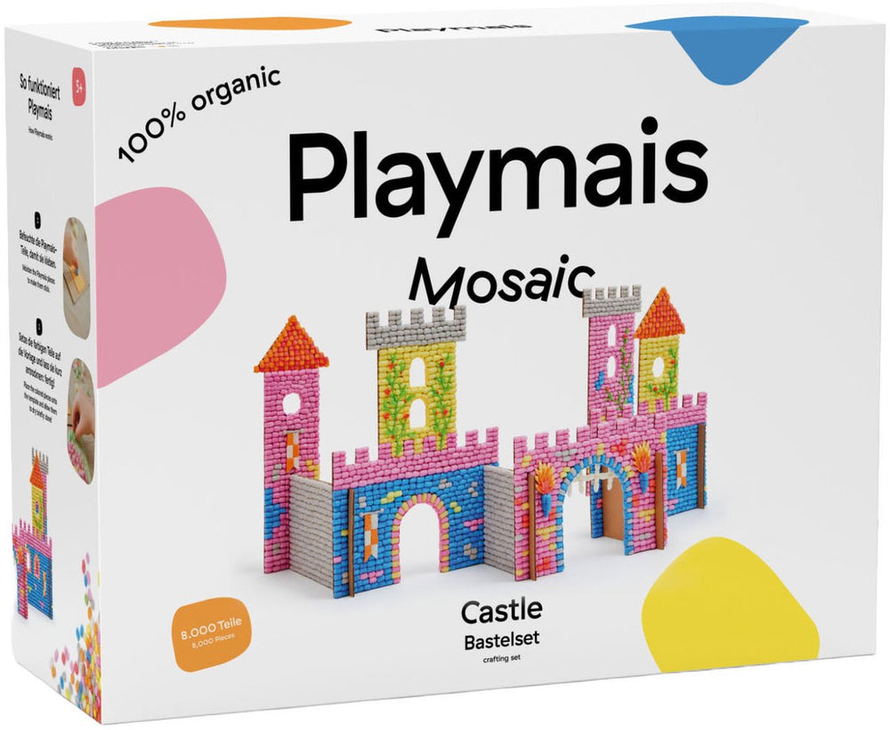 Playmais mosaic kasteelset - 8000 stukjes