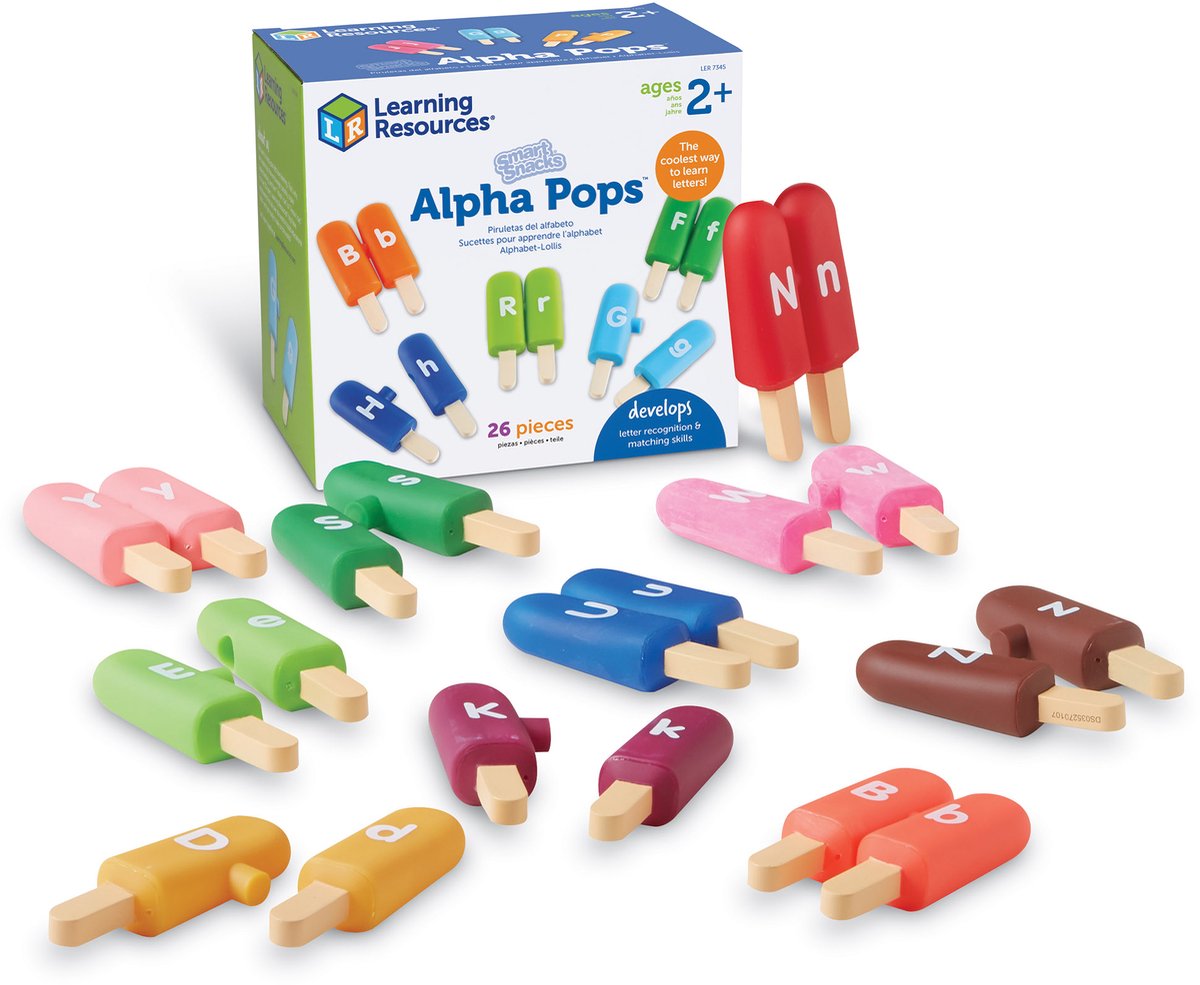Learning resources smart snacks® alpha pops™ - 2+
