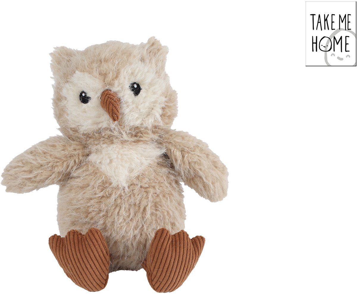 Take me home uil pluche - 20cm