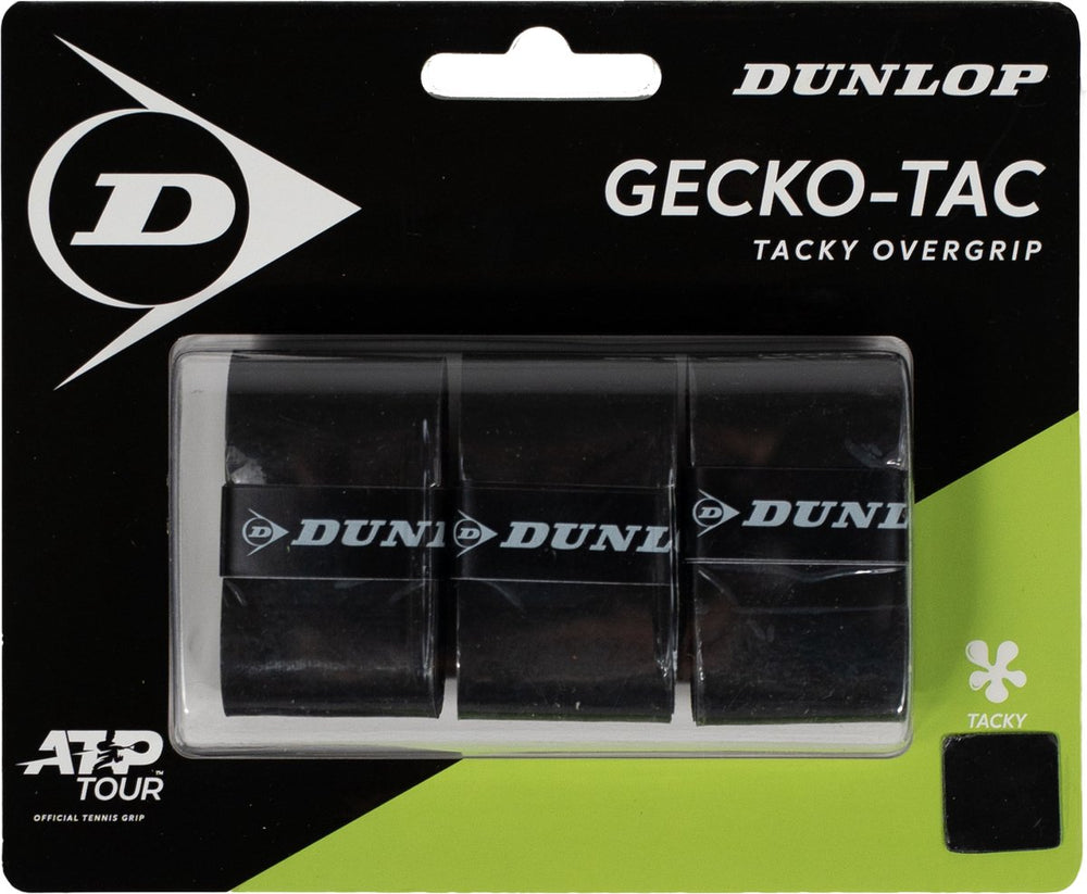 Dunlop - grip- gecko-tac ogrip blk 3pcs blister - unisex grip - zwart