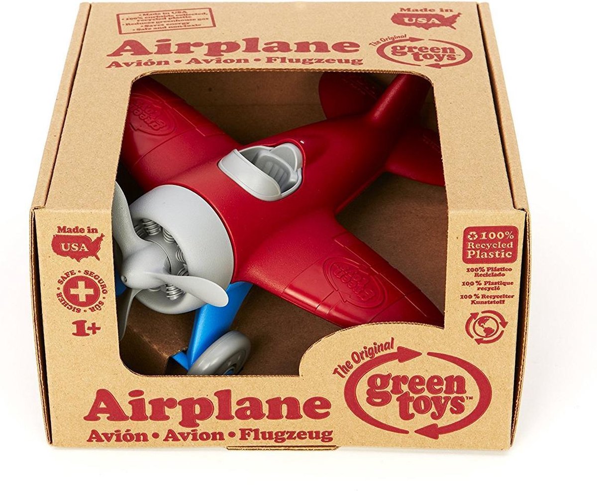 Green Toys Toy Airplane Red - Green Toys