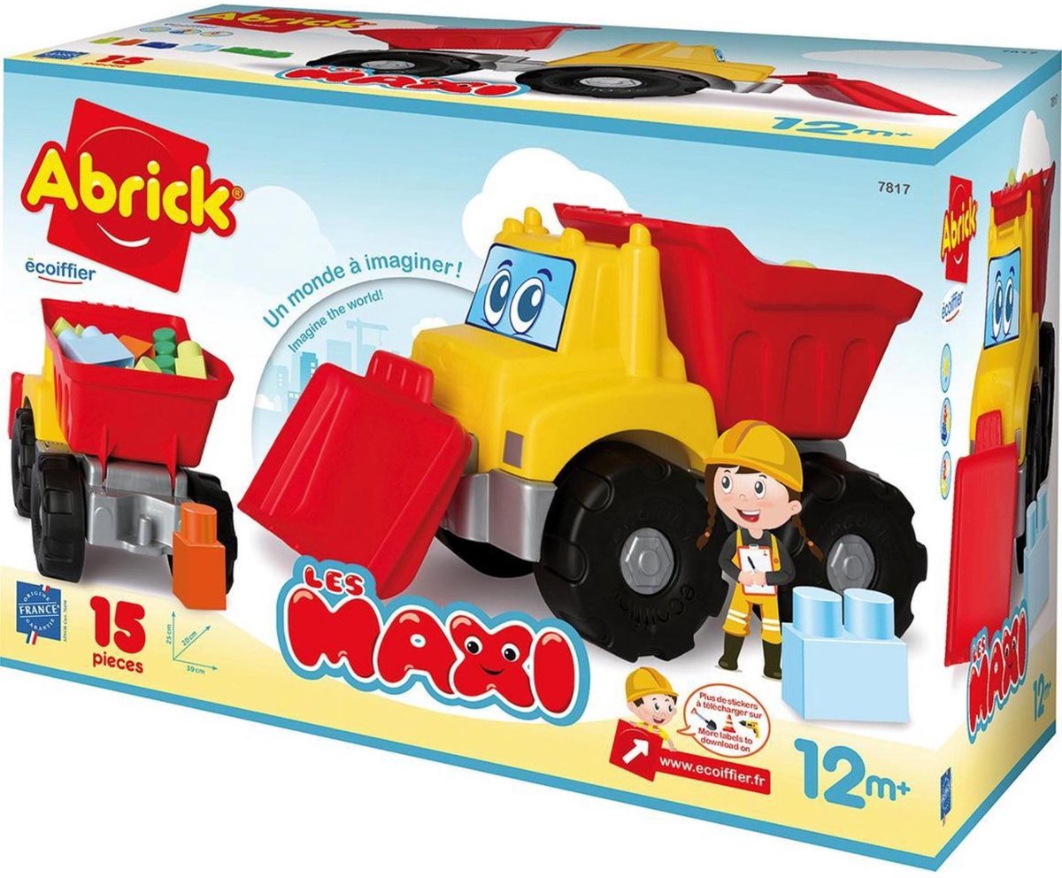 Abrick maxi bouw vrachtwagen