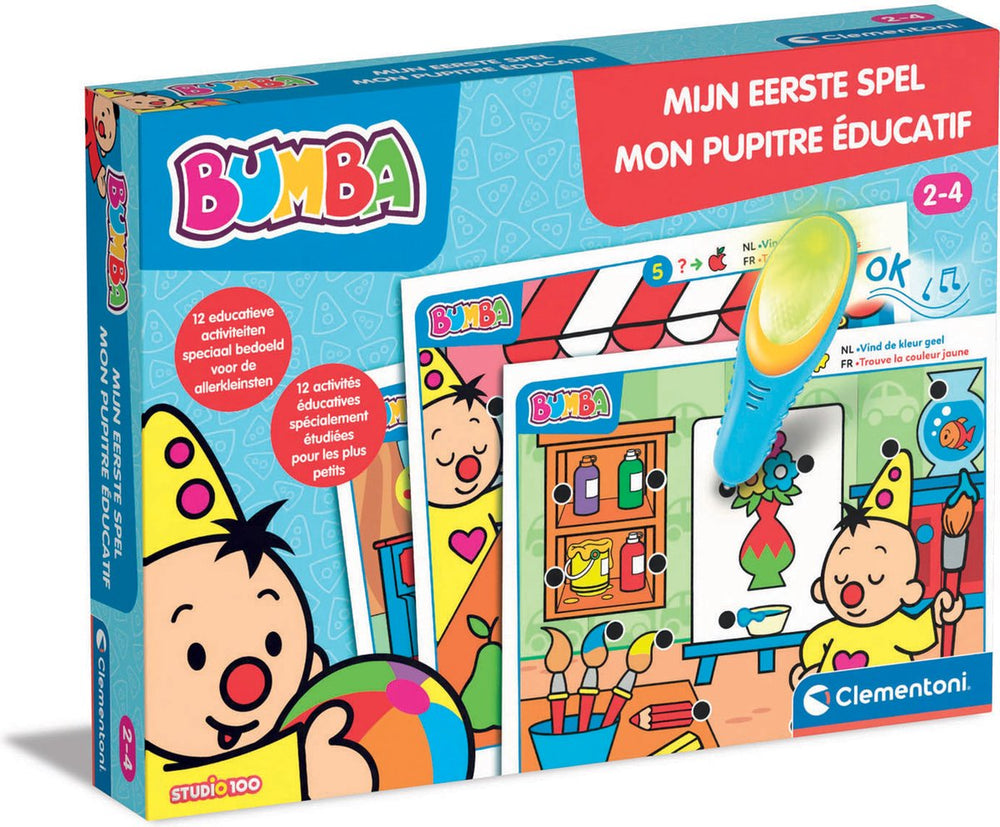 Clementoni education - bumba mijn eerste quiz - educatief speelgoed 2-4 jaar - interactieve pen