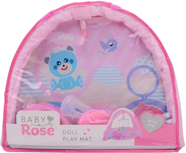 Baby rose play mat