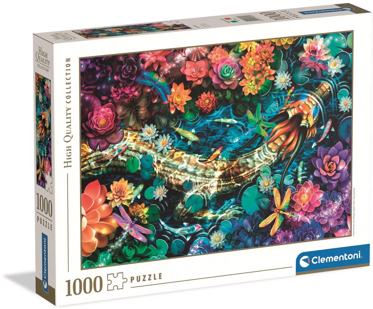 Clementoni legpuzzel kunstwerken koi rivier, 1000st.