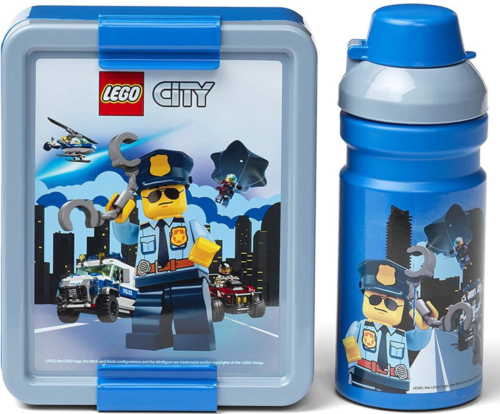 Lego - lunchset city - polypropyleen - multicolor