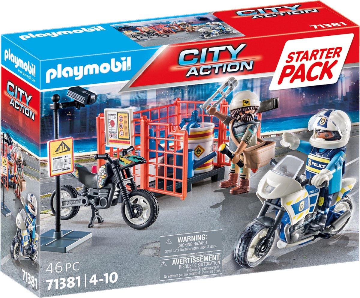 Playmobil starterpack politie - 71381