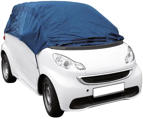 Proplus dakhoes xs 215 x 146 x 55 cm – voor kleine auto’s zoals smart – bescherming tegen sneeuw vocht en vuil – blauw xs