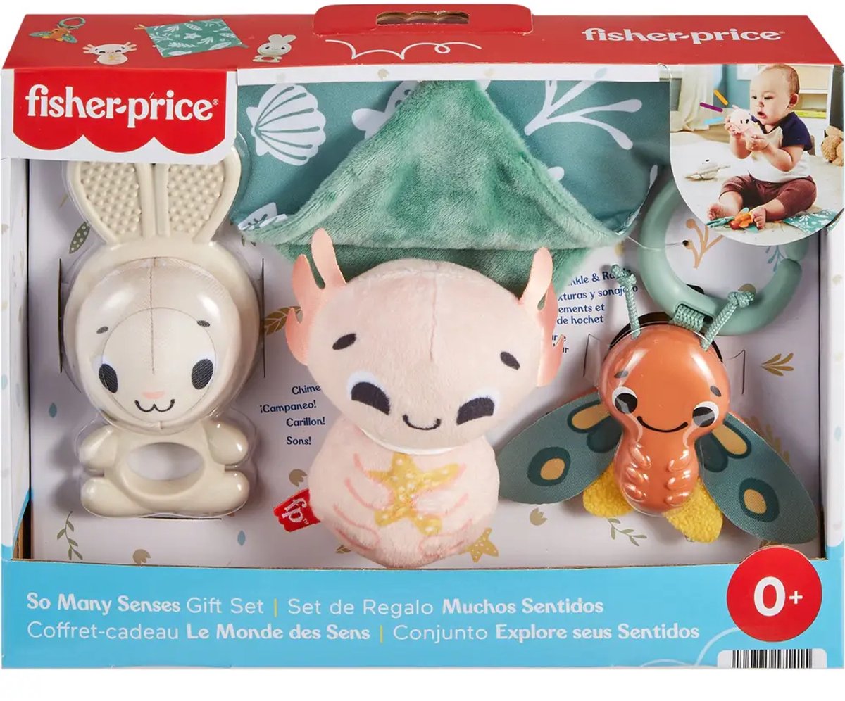 Fisher Price Kadoset, zoveel zintuigen