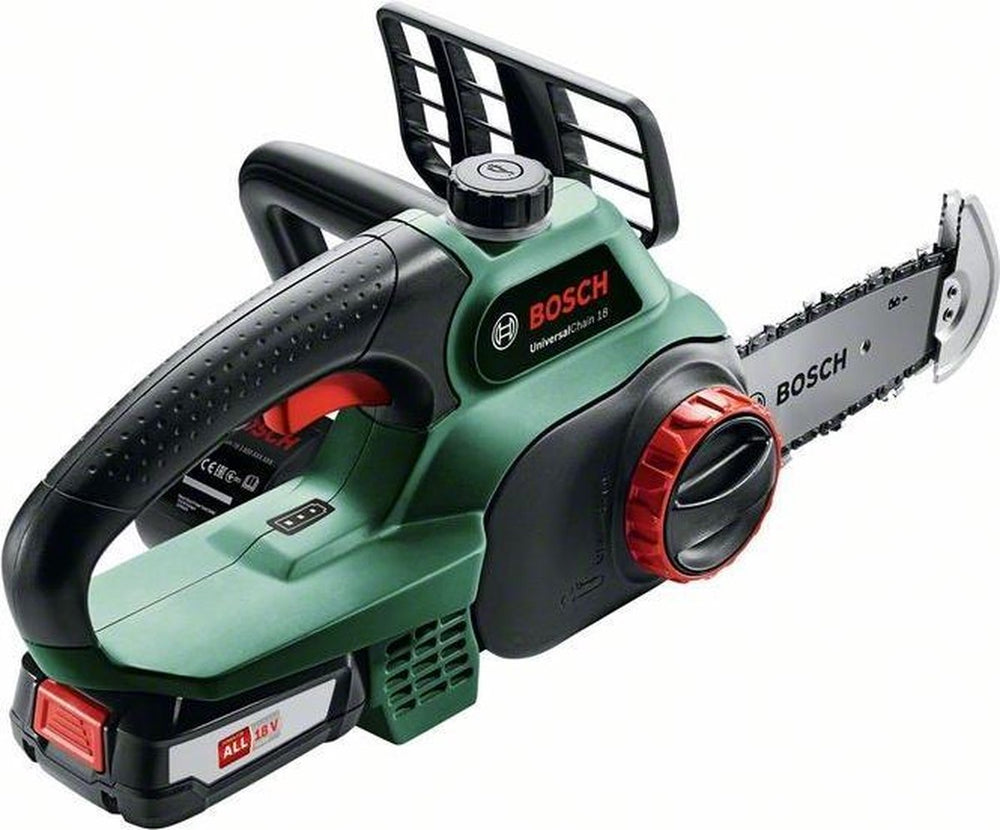 Bosch universalchain 18 kettingzaag - met 18 v accu en lader