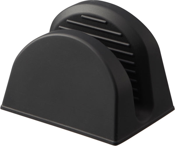 Yamazaki siliconen ovenwanten - magnetisch - tower - zwart (set van 2)