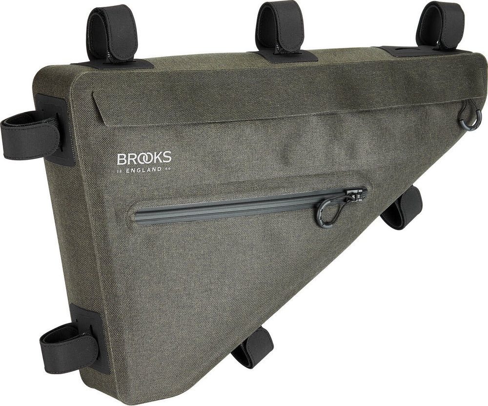 Brooks Scape Frametas overdekte fietsframetas, 5,5L, Groen
