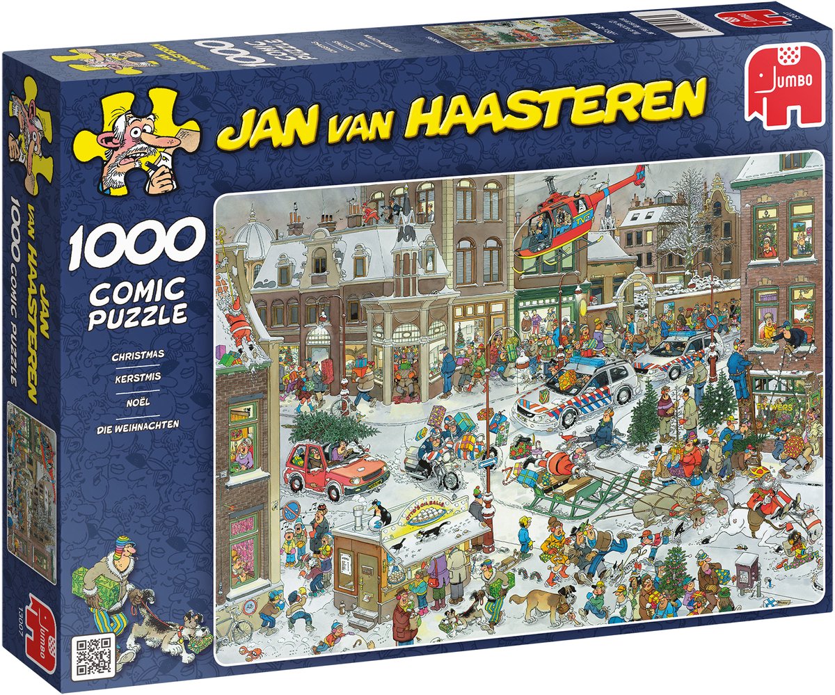 Jan van Haasteren Legpuzzel - Kerstmis, 1000ste.