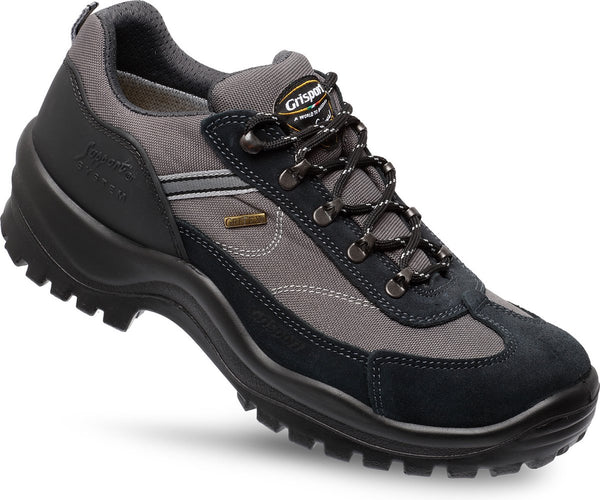 Grisport torino low wandelschoenen unisex - grey black - maat 42