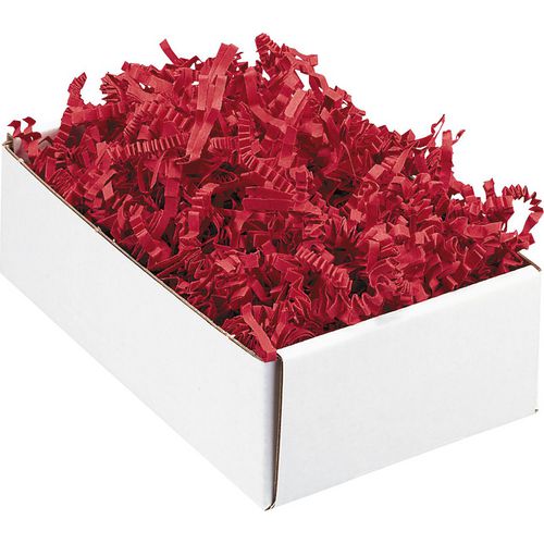 Gekreukeld versnipperd papier raja lpr papier rood