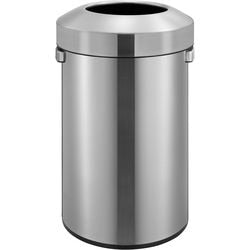 Eko prullenbak 31718283 rvs (roestvrij staal) zilver