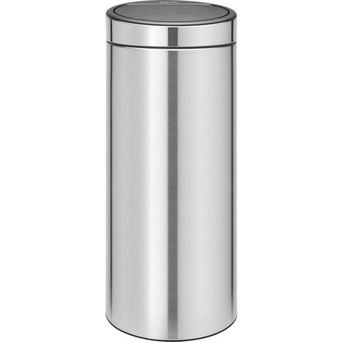 Brabantia touchprullenbak 55115462 rvs (roestvrij staal) zilver