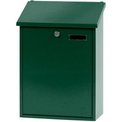 V-part brievenbus 31024957 gegalvaniseerd staal groen