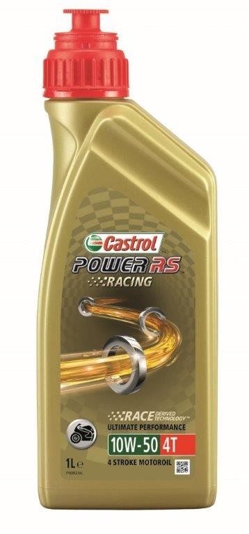Castrol Olie Power RS ​​Racing 4T 10W-50 fles à 1 liter