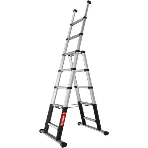 Ladder telesteps 72423-681 3100 mm zilver