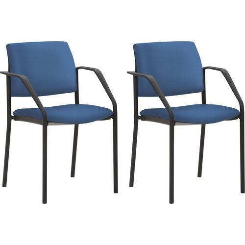 Stapelbare stoel mayer sitzmöbel 2518 stof blauw