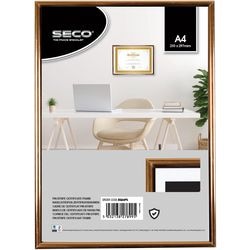 Fotolijst seco bga4ps goud, zwart 19 mm x 220 mm