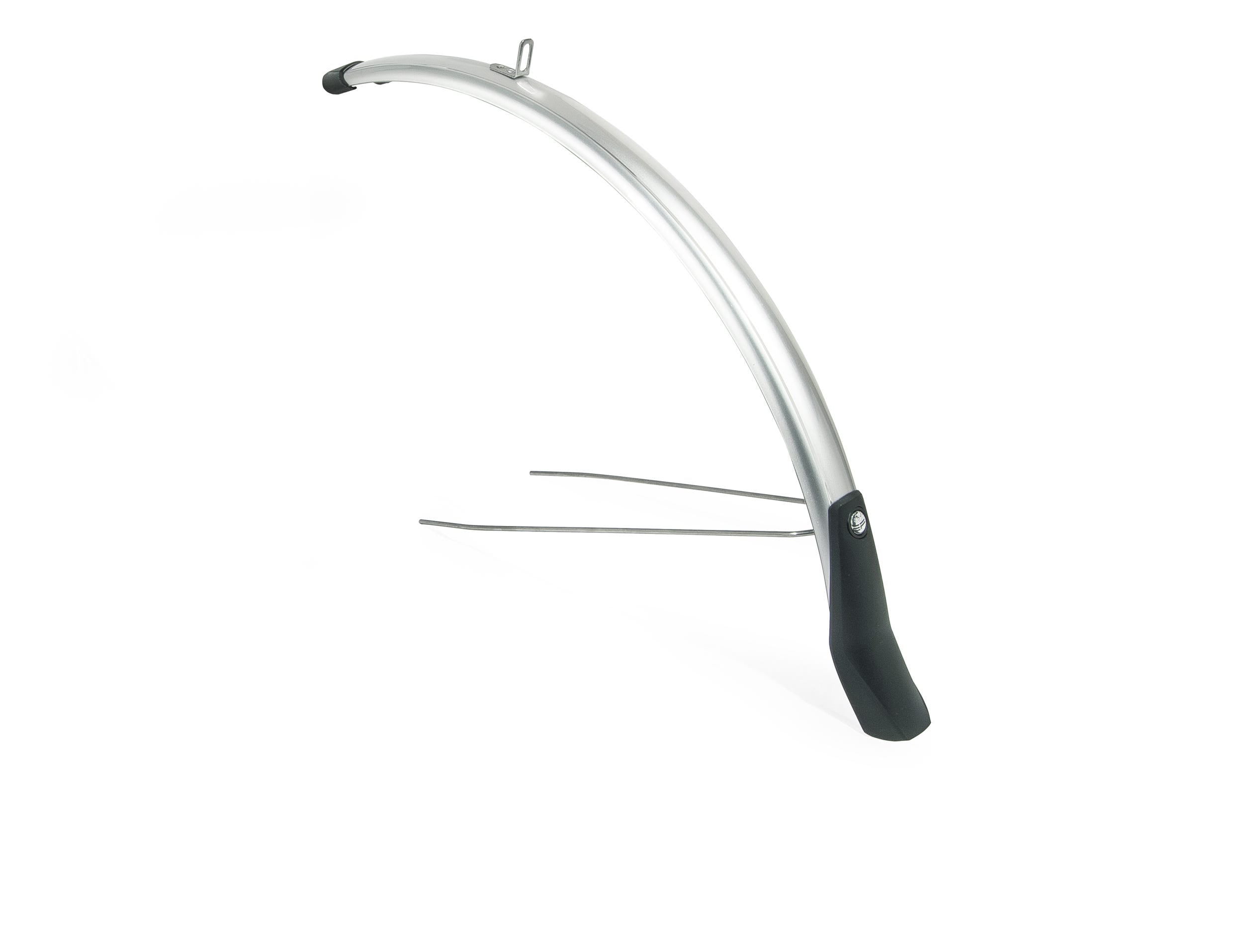 Garde-boue avant Eurofender Snello 28 x 51 mm - argent