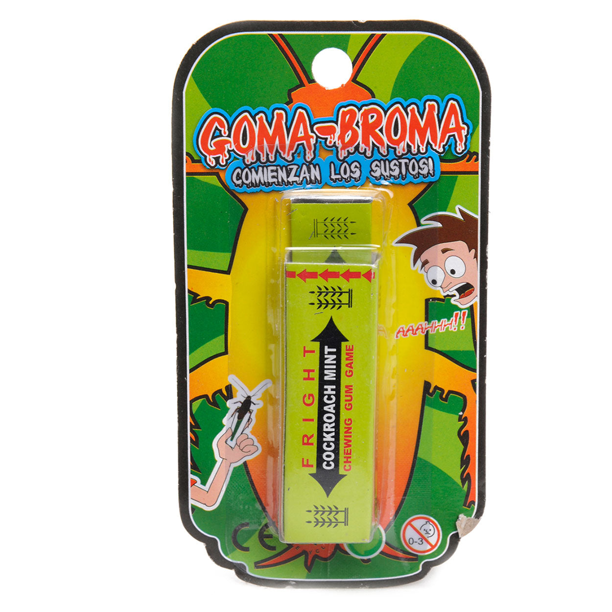 Lg-imports fop kauwgom met insect