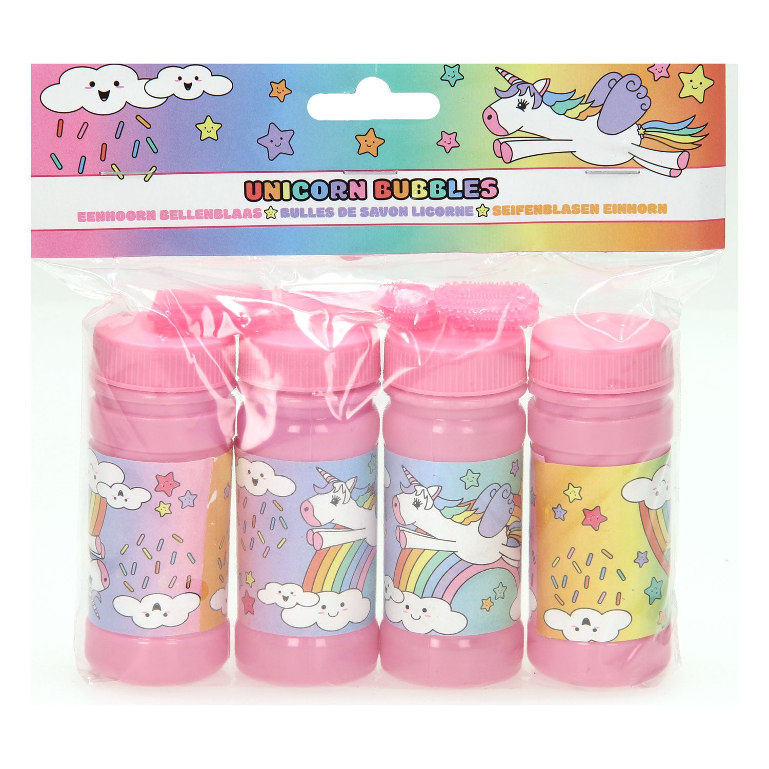 Duckiez bellenblaas eenhoorn, 4x50ml