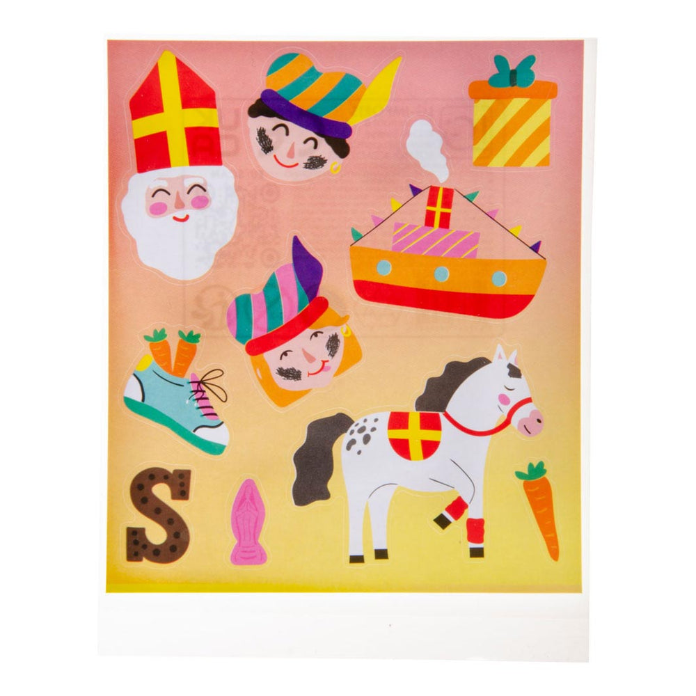 Duckiez stickers sinterklaas