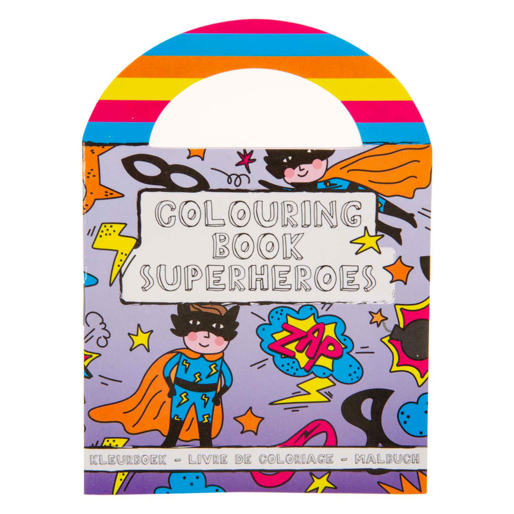 Duckiez kleurboekje met stickers superheld