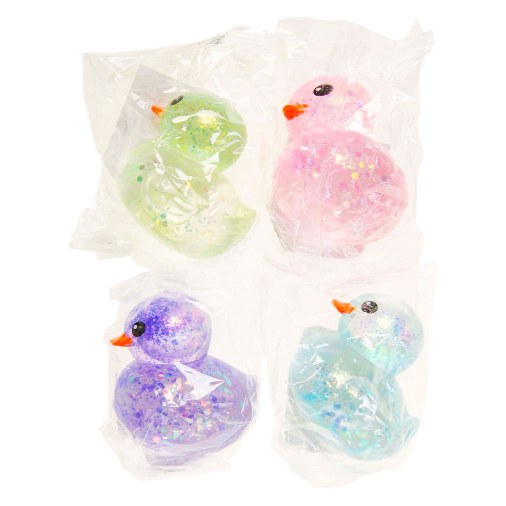 Duckiez knijp eend, 6,5cm