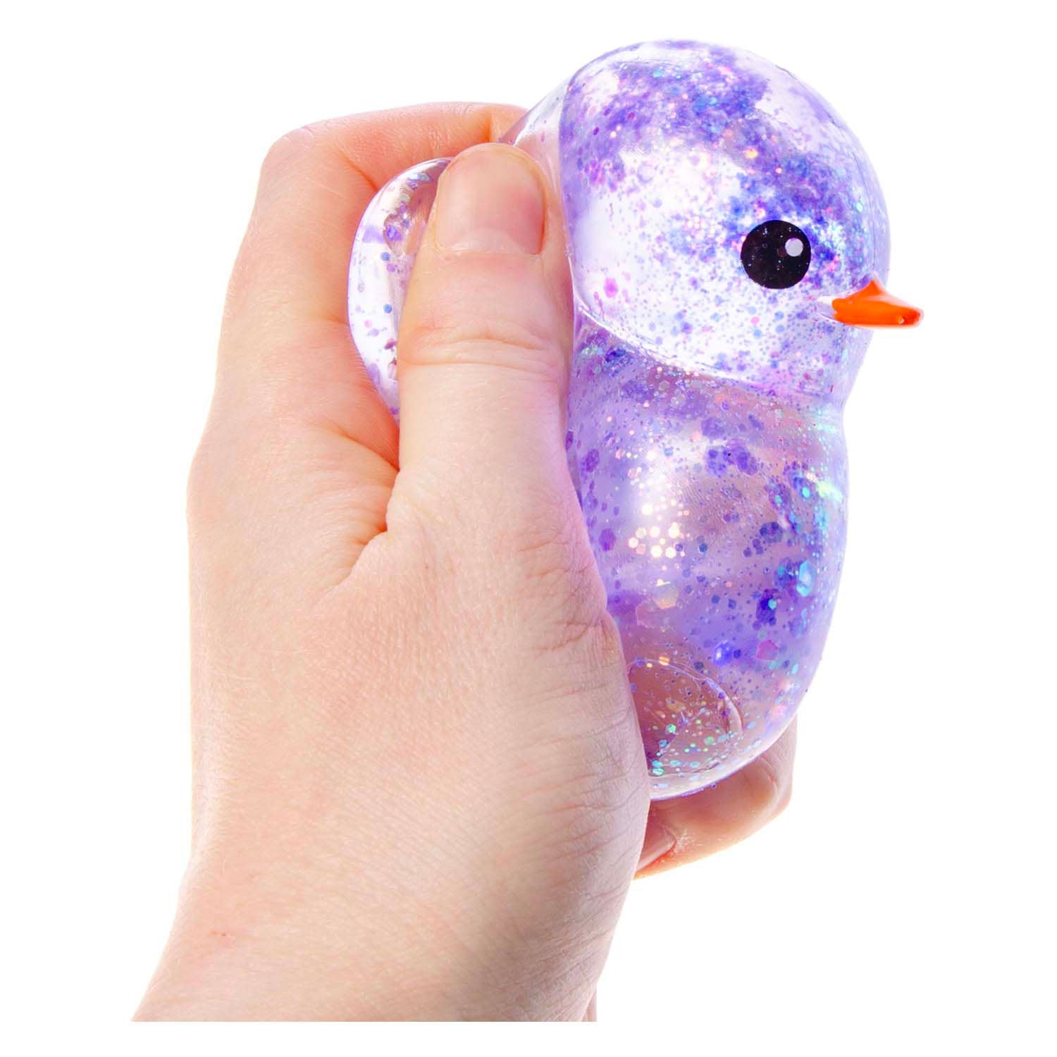 Duckiez knijp eend, 6,5cm