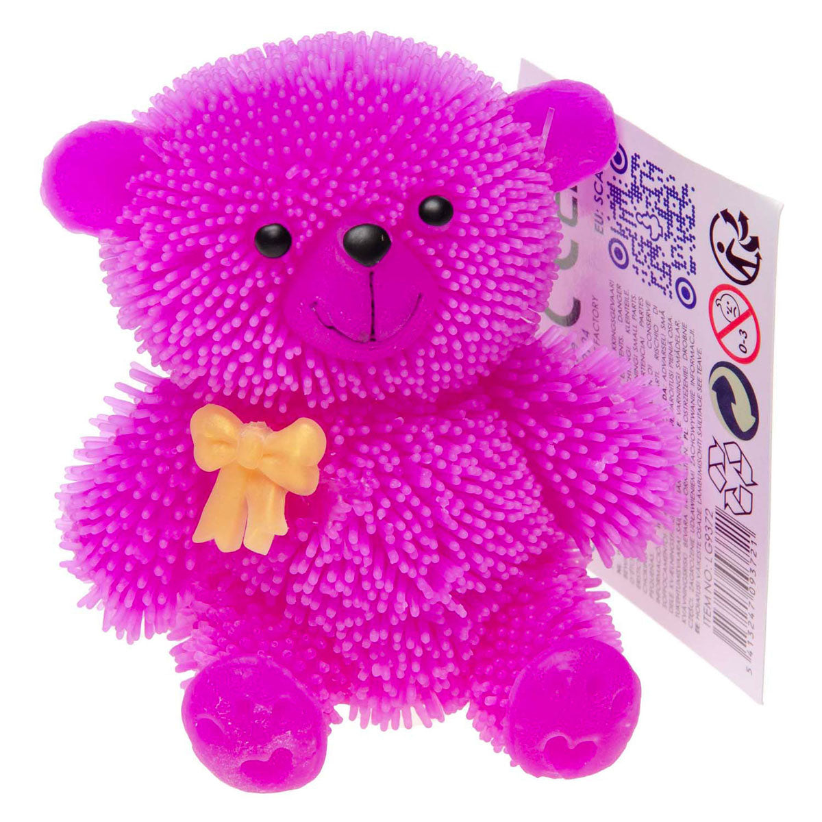 Duckiez puffer biertje kleur, 9cm