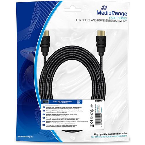 Hdmi kabel mediarange mrcs211 zwart