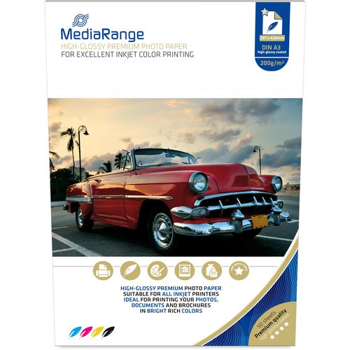 Fotopapier mediarange mrink109 wit