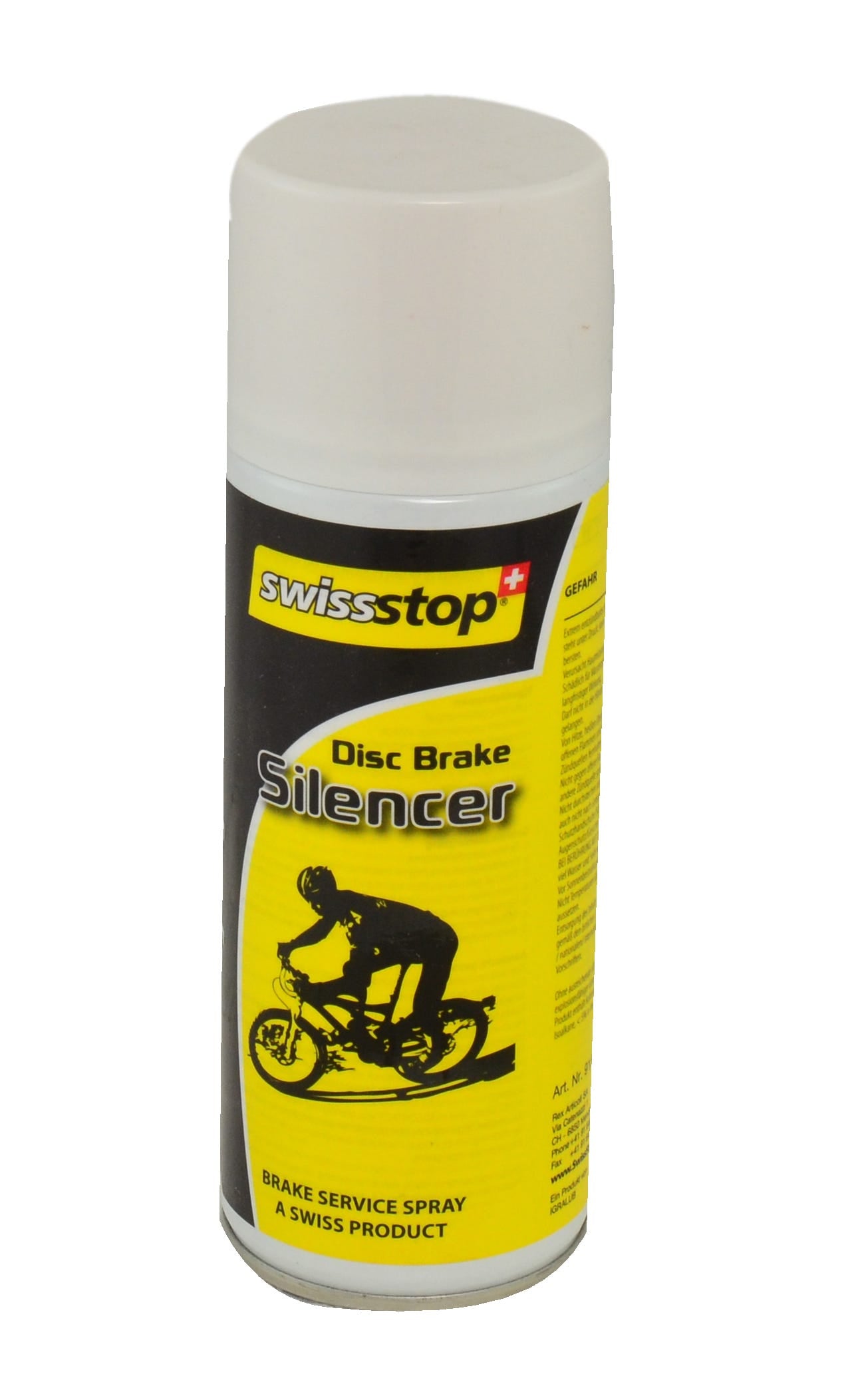 Swissstop - schijfremdemper 400ml