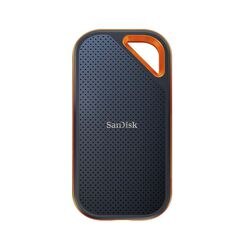 Sandisk extreme pro portable v2, 4 tb externe ssd (zwart oranje, sdssde81-4t00-g25, usb-c)