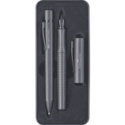 Pennenset faber-castell fp m bp grip edition zwart