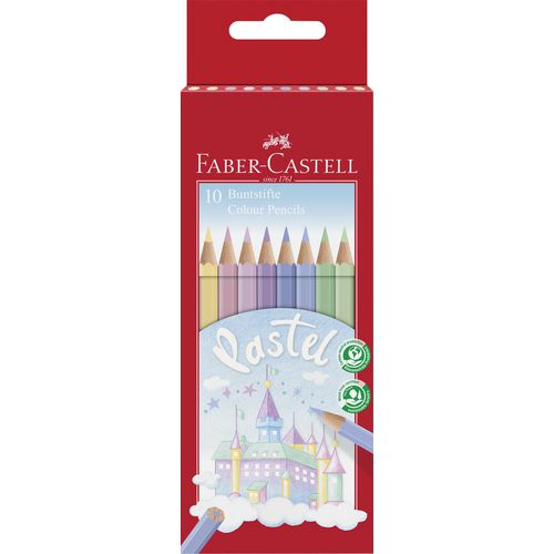 Kleurpotlood faber-castell pastell kleurenassortiment
