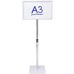 Displaystandaard viking basic a3 zilver