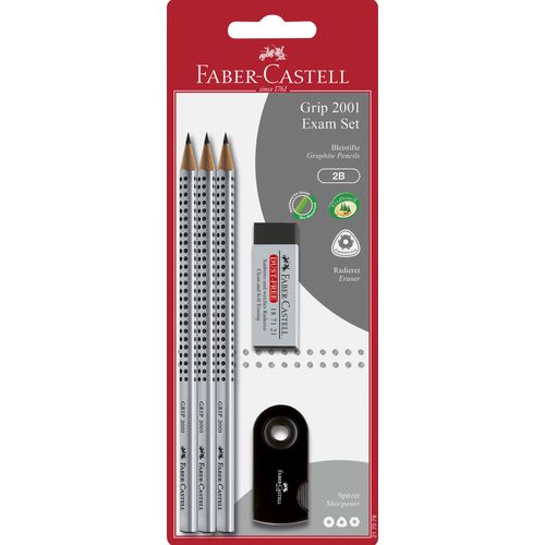 Set faber castell grip 2001 grijs