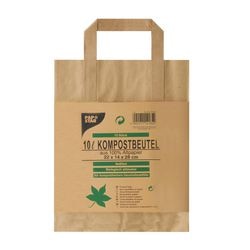 Compostzak papstar 14185 bruin