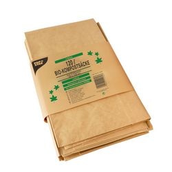 Compostzak papstar 14182 bruin
